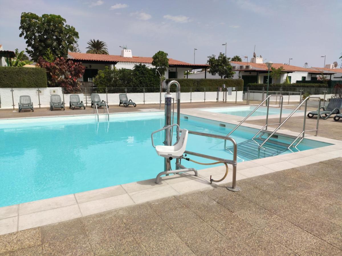 Bungalow With Private Garden Nex To Yumbo Center Willa Maspalomas  Zewnętrze zdjęcie