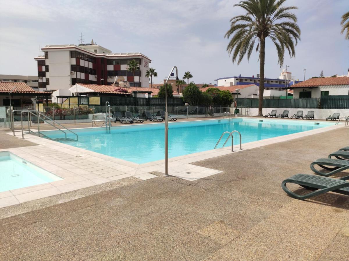 Bungalow With Private Garden Nex To Yumbo Center Willa Maspalomas  Zewnętrze zdjęcie