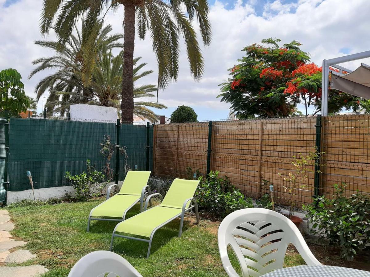 Bungalow With Private Garden Nex To Yumbo Center Willa Maspalomas  Zewnętrze zdjęcie