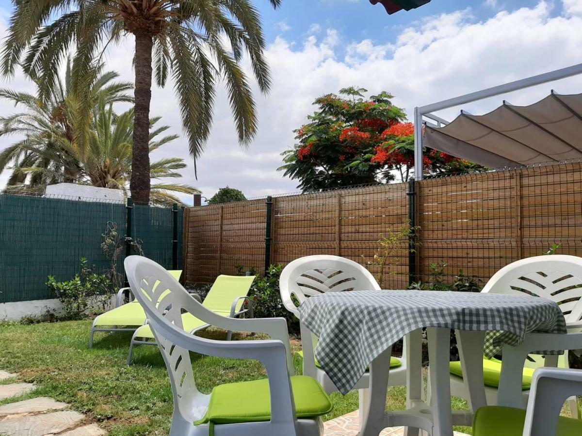 Bungalow With Private Garden Nex To Yumbo Center Willa Maspalomas  Zewnętrze zdjęcie